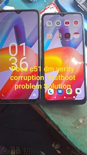 dm verity corruption, fastboot problem poco c51