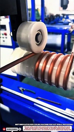 Best Innovative Pipe Coiling Machine for Fast Spiral Processing