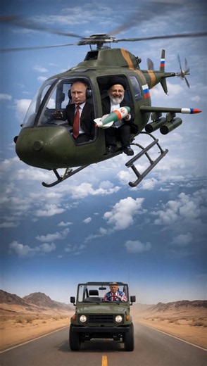 Putin Saves Khamenei Just Before Trump’s Crazy Plan Succeeds 🤣 | AI Funny Parody