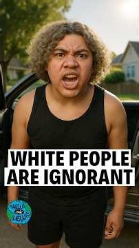 Confused man says this about white people but wont admit this one thing..