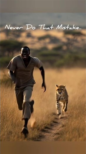 Never Run From a Cheetah #shorts
