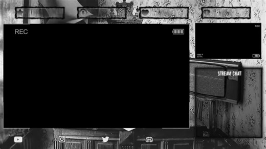 Animated Horror Stream Overlay - Haunted House - Spooky TV - Ghosts - Dark Stream - Twitch Screens / Alerts / Panels / Stinger Transition - Etsy