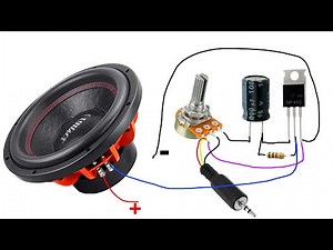 I made a very strong amplifier with TIP41 (for subwoofer) / DIY #electronic