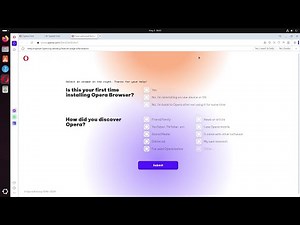 How to install the Opera browser on Ubuntu 24.04