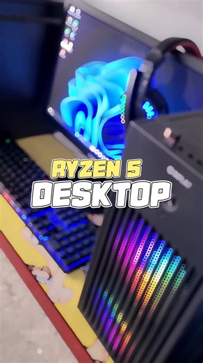 4K views · 23 reactions | ️⚡ RYZEN 5 DESKTOP – BUILT TO PERFORM,...