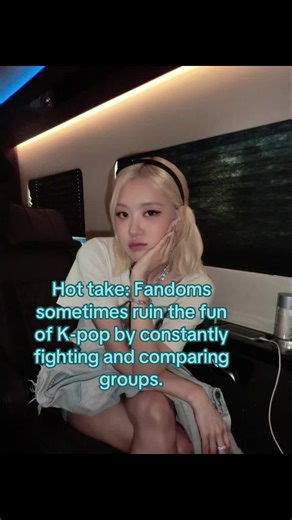 Most likely they like comparing them to katseye ik that there not kpop dont bash me i can smell the hate comments already.#kpop #hottake #viral #rosé