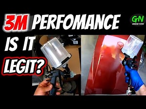 3m Performance paint gun review and demo. paint and Autobody #3mperformancesraygun