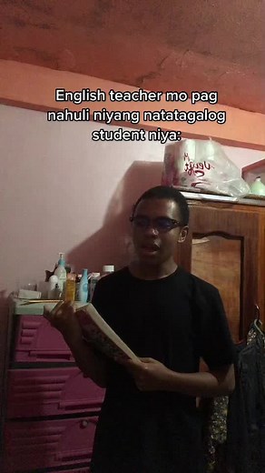 English Teacher Disciplines Student for Speaking Tagalog in Class