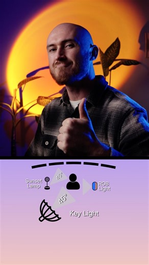 The simplest podcast light setup you need.