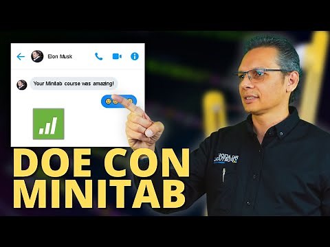 Introducción al Diseño de Experimentos (DOE) con Minitab