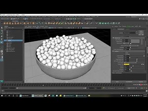 Particles & Colliders- Maya