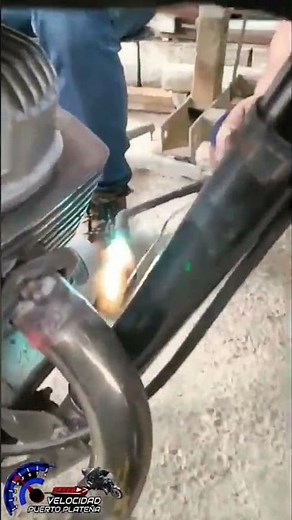 cómo soldar un mofle