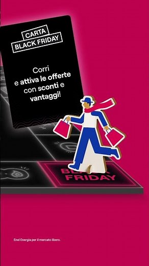 Fai la mossa giusta: il Black Friday di Enel è arrivato!