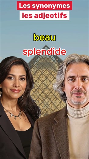 1.4M views · 10K reactions | Les synonymes : les adjectifs (partie 1) #french #اللغة_الفرنسية #learnfrench #francaisfacile #تعلم_اللغة_الفرنسية | Prof Med Merzougui1 | Facebook