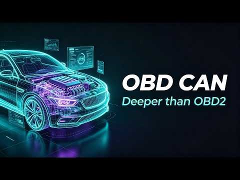 OBD CAN Car Scanner: Deeper Than Standard OBD2 (App Demo)