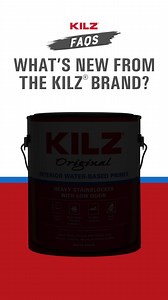 2.4K views | Pros asked. We answered. KILZ® Original Water-Based Primer delivers the stain blocking, adhesion, and sandability you rely on, without the mess. | KILZ | Facebook