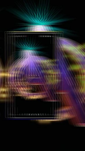 Artistic Display of Vibrant Stylized Letters