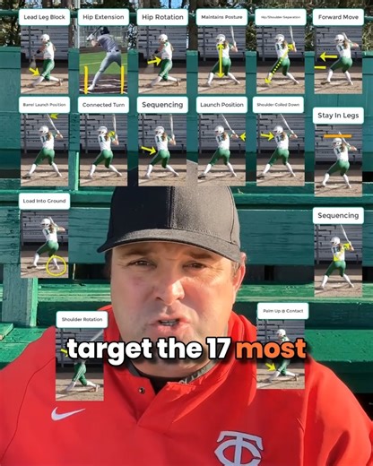 Got an undersized hitter who can’t hit for power? This is where most people miss it. More reps won’t fix it. Better cues won’t fix it. And “they’ll grow into it” definitely won’t fix it. Power gets leaked long before contact ever happens. That’s why we don’t just swing more — we: • Build weekly routines that target the 17 most common power leaks • Fix the motor control issues causing those leaks in the first place • End every session with training that actually transfers to games When you do tha
