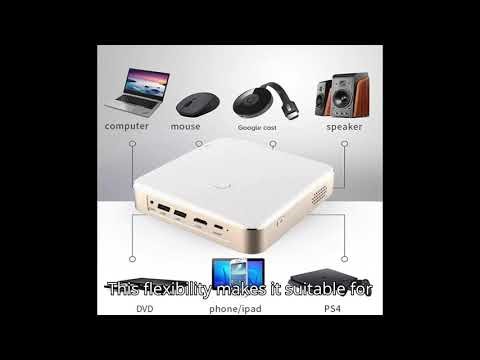 “This Tiny Projector Beats Big Screens! S350 Smart Android 9.0 Projector Test”