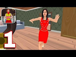 Crazy Scary Evil Teacher 3D Gameplay Walkthrough Part 1 || Level 1 to 5 ||