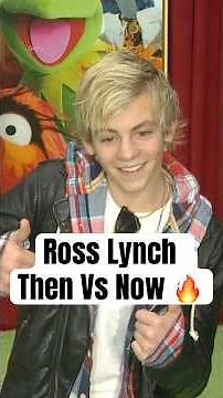Ross Lynch Then Vs Now #shorts #rosslynch #disney