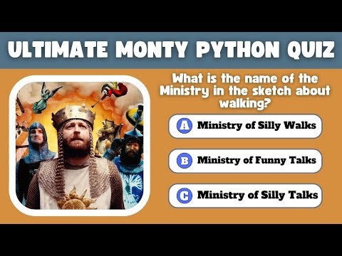 Monty Python Trivia: Only the Most Dedicated Fans Will Ace This Quiz! 📜🎤