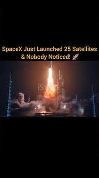 SpaceX Falcon 9 Launches 25 Starlink Satellites From Vandenberg Today!"