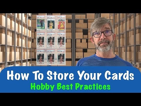 A Hobby Must! How to store and organize your sports card collection