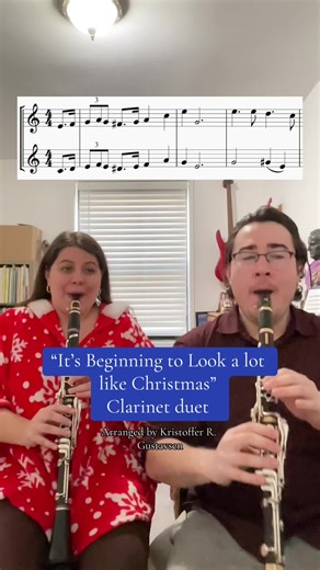 Christmas Clarinet Duet Arrangement