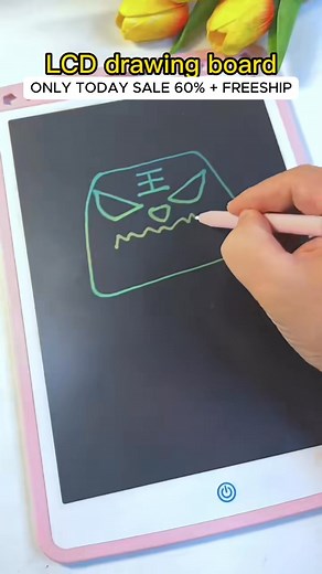 🎨 Fun learning without hurting the eyes! The 12-inch LCD Writing Tablet lets kids draw, write, and learn freely every day. ✅ Eye-protection LCD screen – gentle on vision ✅ One-click erase & lock button – super easy for all ages ✅ Reusable up to 100,000 times – save paper, save the planet 🎁 A meaningful gift for birthdays, school, or holidays! 🛒 Huge Sale: 60% OFF FREE SHIPPING 👉 Shop now: https://www.householdsuppermarket.click/artboard | Tiny World Store
