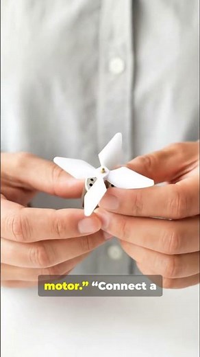 Making a Mini Windmill from Household Items #diy #satisfying #creative