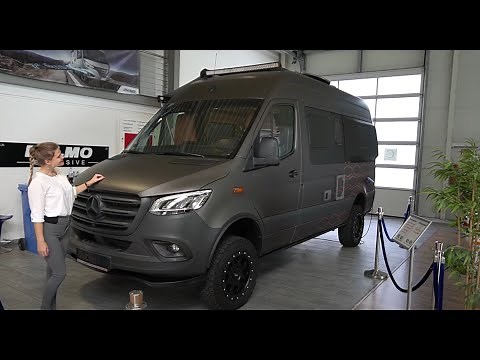 Black Beauty: Hymer 2020 Sprinter Grand Canyon S 2020 4x4 RSX Matt Gray Edition Motorhome Mercedes