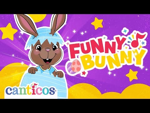 🐰"Funny Bunny" Especial de Pascua 2025 🐰Canción infantil 🐣 Bilingual Kids Songs🐤 Canticos