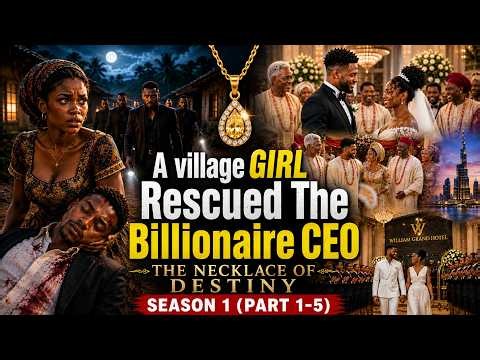 THE NECKLACE OF DESTINY SEASON 1 (PART 1 - 5)/A VILLAGE GIRL RESCUED THE BILLIONAIRE CEO #viralvideo
