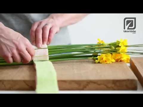 How to make a flower spring arrangement tutorial