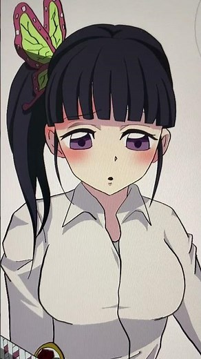 【TikTok】 栗花落カナヲ 脱がしてみた。鬼滅の刃 #Shorts