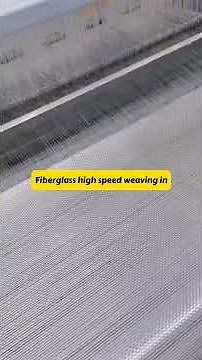 High speed weaving glass fiber cloth with high efficiency, #professionalproduction #glassfiber