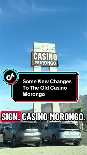 Some new changes to the old casino Morongo #cabazon