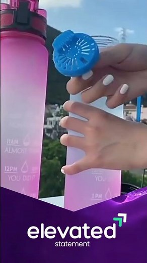 Drink More Water Every Day 💧 Premium Motivational Water Bottle Review