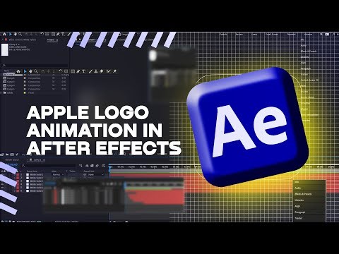 Apple Logo Animation In After Effects - After Effects Course Chapter 50