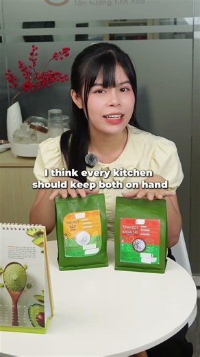 Nên chọn tinh bột bắp hay tinh bột khoai tây?