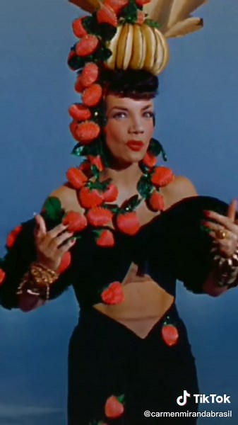 The Lady in the Tutti Frutti Hat