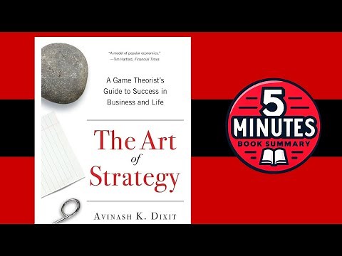 The Art of Strategy by Avinash K. Dixit and Barry J. Nalebuff | 5 minutes Book Summary