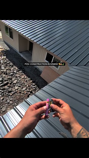 ridge cap action!!🫡🤙🏽 #pov#construction#viral#fyp | construction