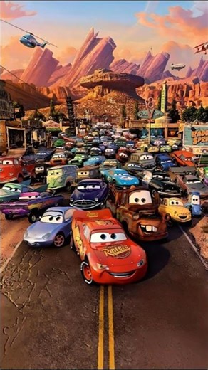 Cars Characters as Humans! 🚗👨‍🔧💖 AI Transformation Reveal 💥✨ #ai #disney #cars #pixar