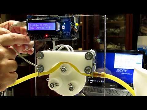 Peristaltic dosing pump
