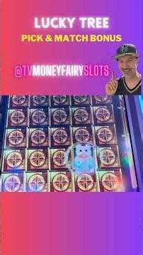 LUCKY TREE PICK and MATCH BONUS! #luckytree #slotscasinogames #slotmachinewins