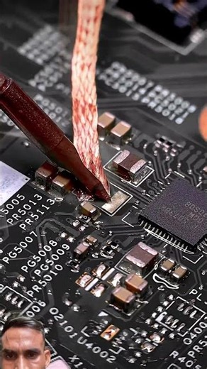 Dell Alienware Area-51 No Power Repair | 1.05V Inductor Replacement ⚡