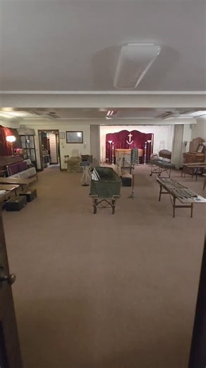 💀ANATOMY OF DEATH MUSEUM💀 on Instagram: "A tour of one of four funeral chapels here at Mortuary Manor. Mortuary Manor is my Victorian funeral home that was built in 1897 that I bought and now live in. Here at the Manor we opened the funeral home for tours Friday- Sunday. Located at 2907 Lagrange St Toledo Ohio #death #deathmuseum #hearse #anatomyofdeathmuseum #museum #horror #aodmuseum #dead #oddities #odd #detroit #haunted #hauntedhouse #halloween #macobra #funeral #funeralhome #cemetery #gra