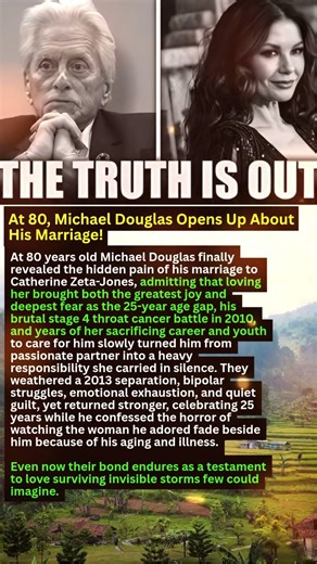 At 80, Michael Douglas Opens Up About His Marriage!